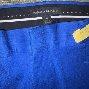 Banana Republic Royal Blue pants size 4